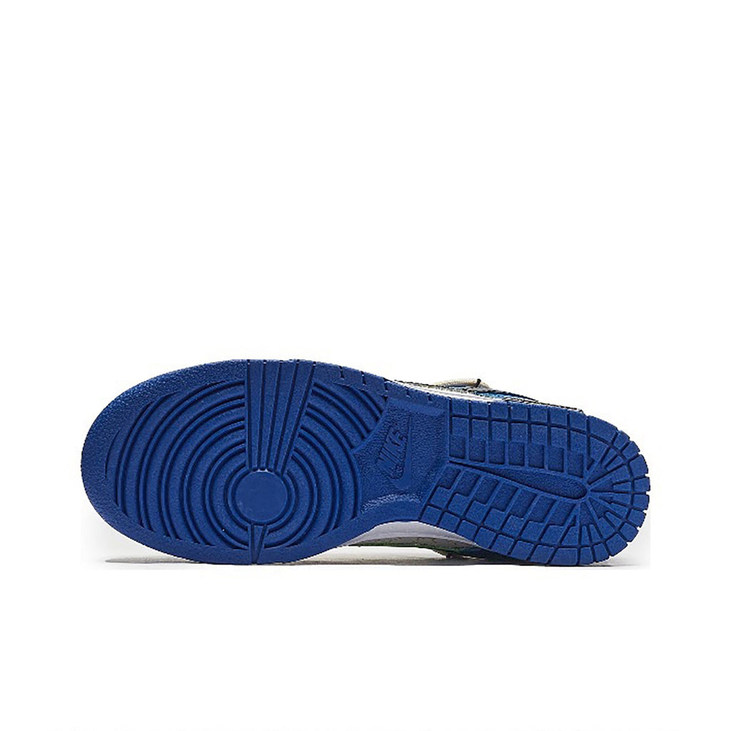 Black White Blue Custom Nike Dunk-shecustomize