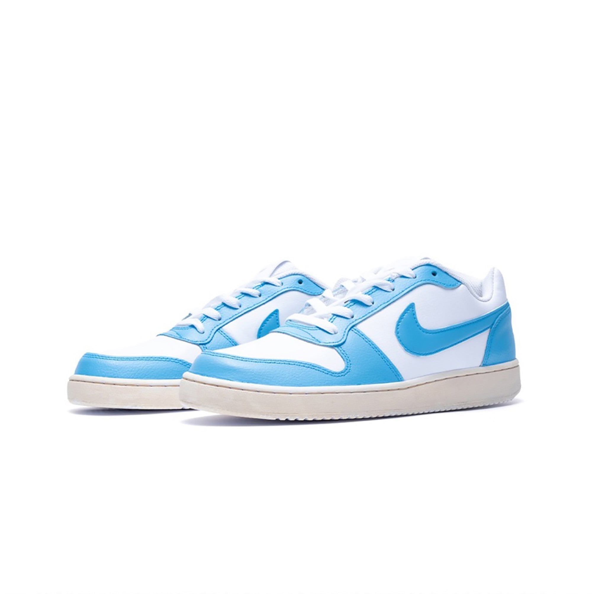 Blue White Custom Nike Ebernon Low â SHECUSTOMIZE