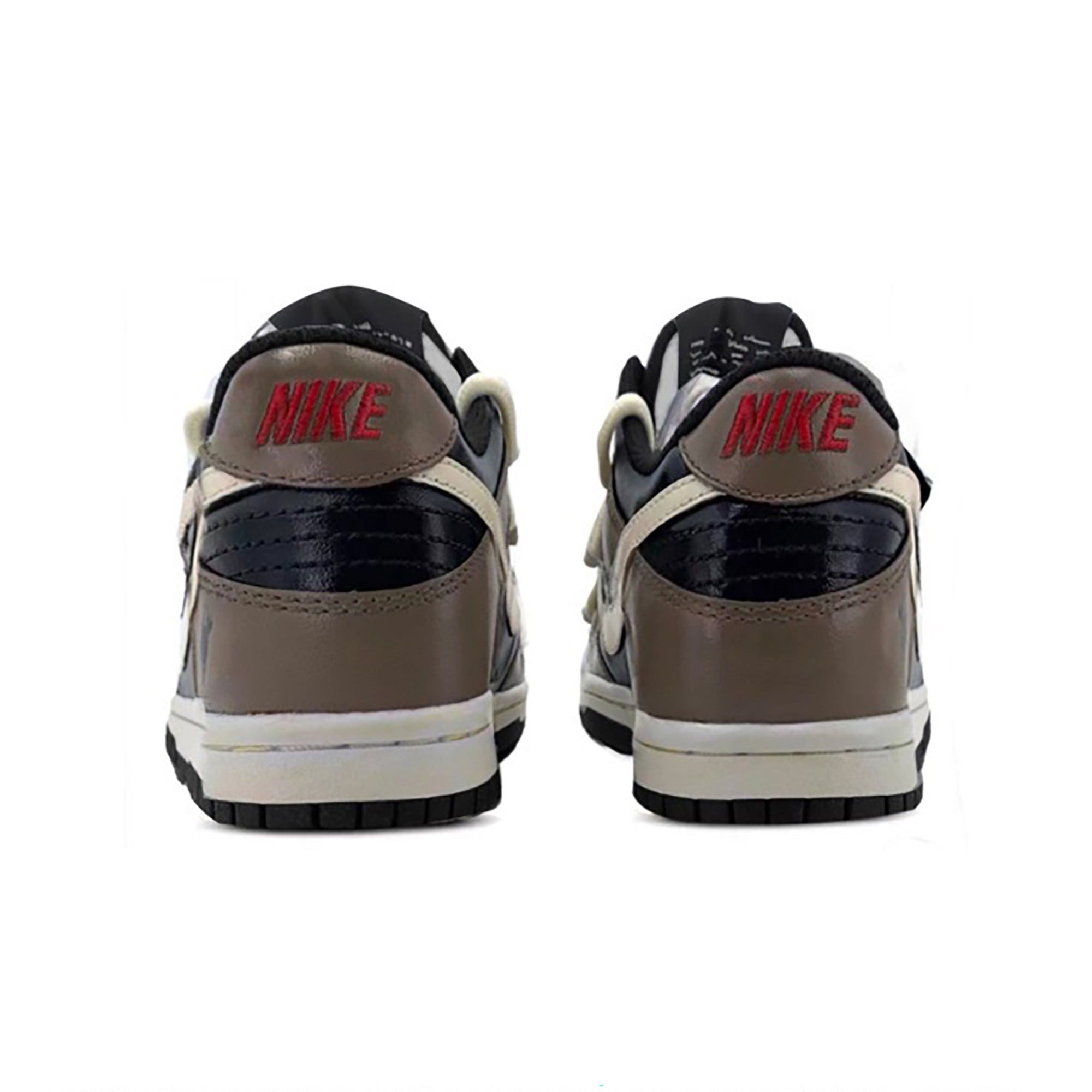 Brown Black Custom Nike Dunk-shecustomize
