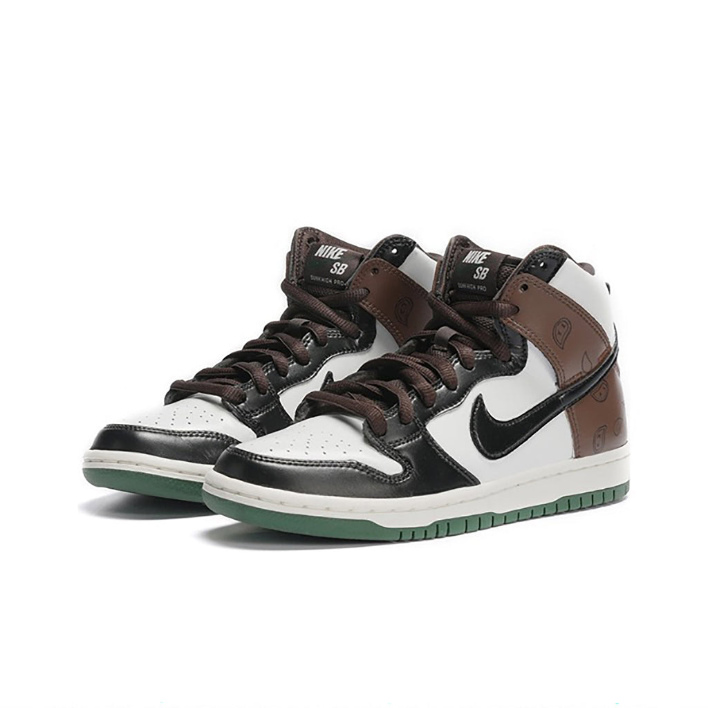 Brown Paisley Custom Air Jordan 1 High-shecustomize
