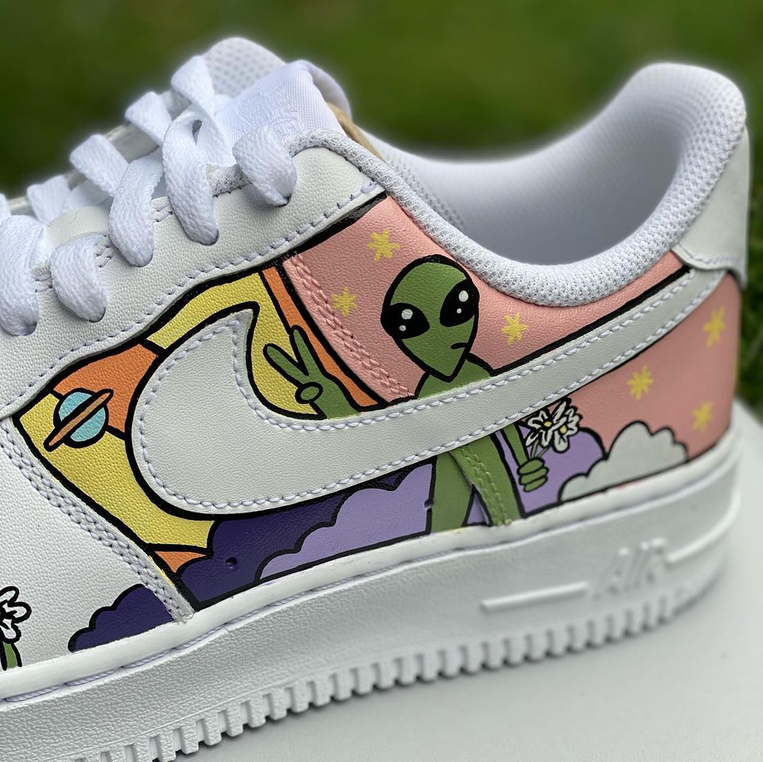Cartoon Custom Air Force 1’s-shecustomize