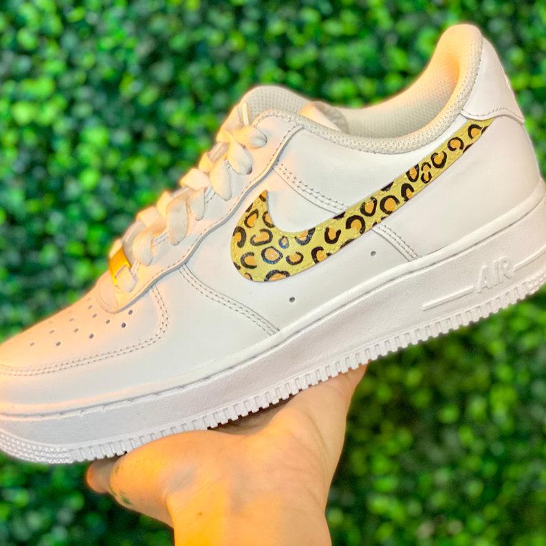 Cheetah Print Custom Air Force 1 SHECUSTOMIZE