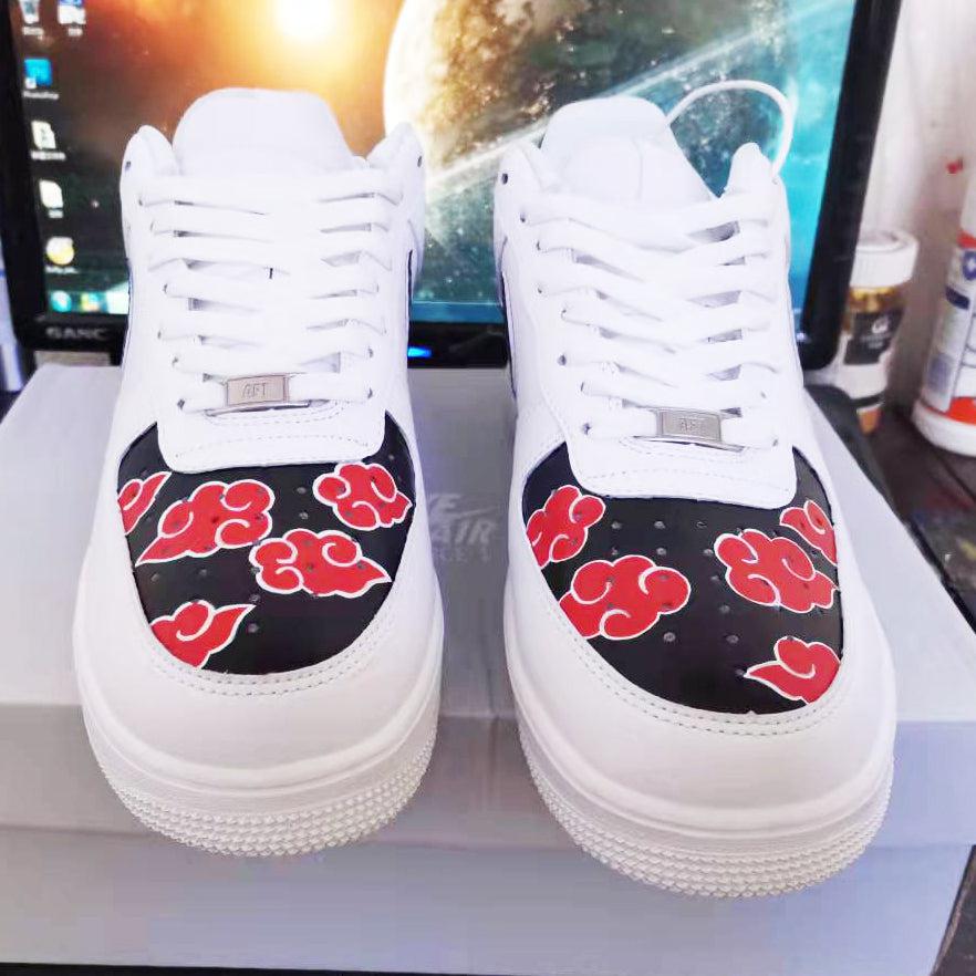 Custom Air Force 1 Akatsuki Black