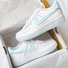 Custom Air Force 1 Baby Blue-shecustomize