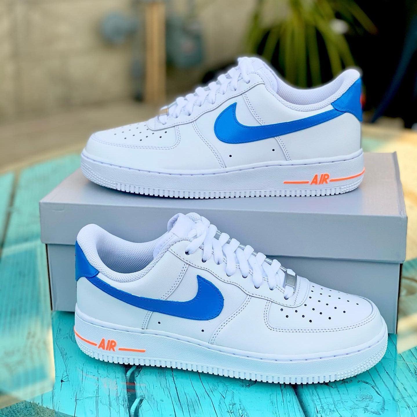 Custom Air Force 1 Blue-shecustomize
