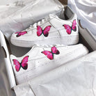 Custom Air Force 1 Butterflies Pink-shecustomize