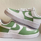 Custom Air Force 1 Green Colourblock-shecustomize