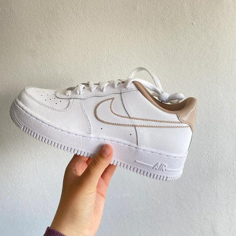 custom air force 1 nude