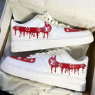 Custom Air Force 1 Red Design-shecustomize