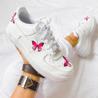 Custom Air Force 1 Rose butterfly - shecustomize