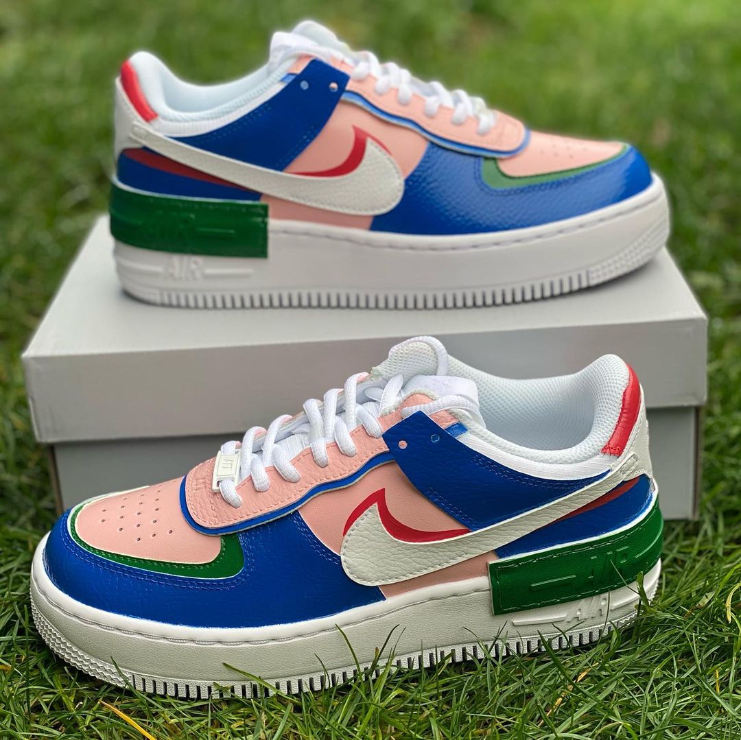 Custom Colors Air Force 1 Shadows-shecustomize