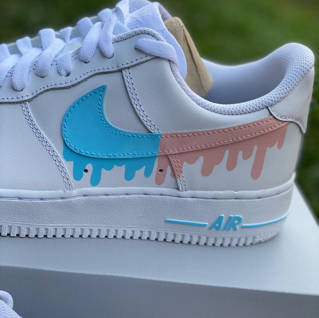 Custom Drip Air Force 1’s-shecustomize
