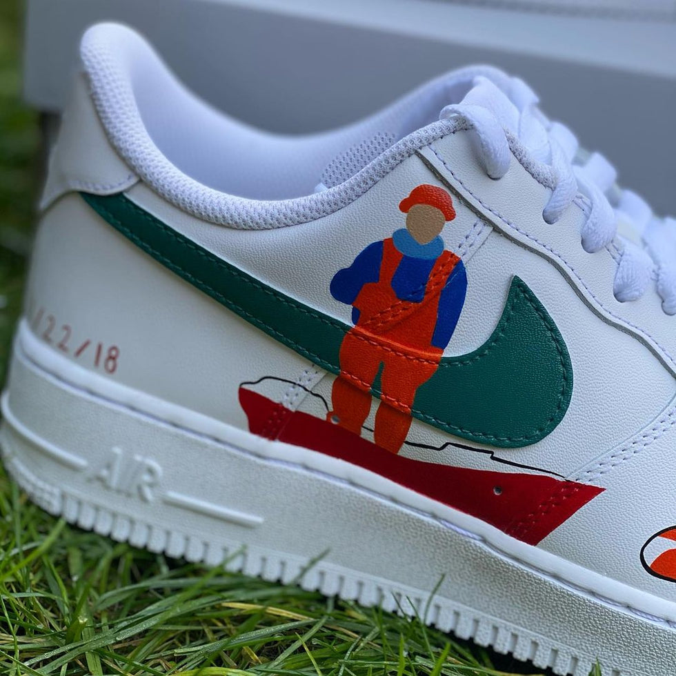 custom lil uzi vert air force 1