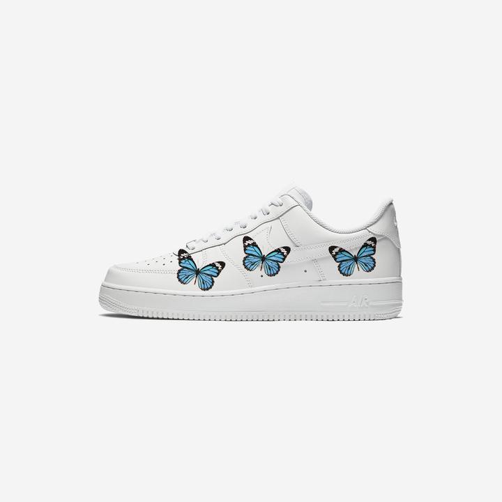 Blue butterfly clearance air force ones