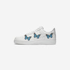 Custom Nike Air Force 1 Blue Butterfly II-shecustomize