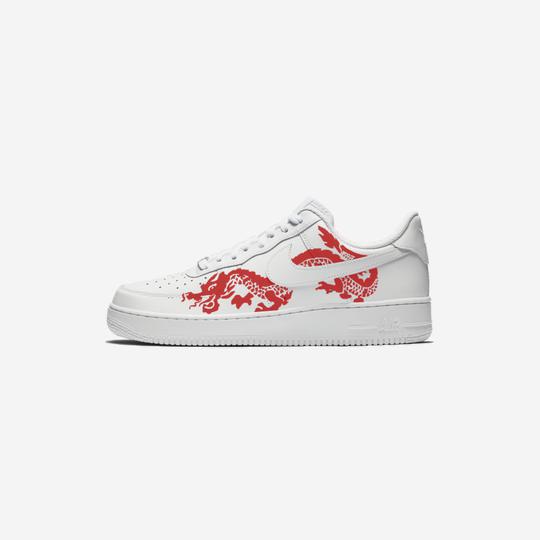 Custom Nike Air Force 1 Dragon-shecustomize
