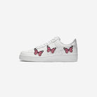 Custom Nike Air Force 1 Pink Butterfly-shecustomize