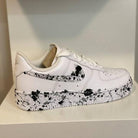 Custom Paint Spatter Nike Air Force Ones-shecustomize
