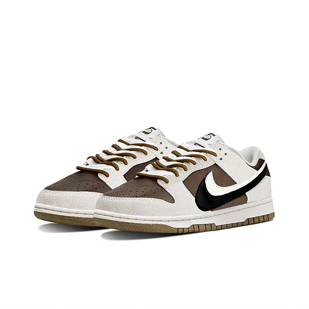 Gray Brown White Custom Nike Dunk-shecustomize