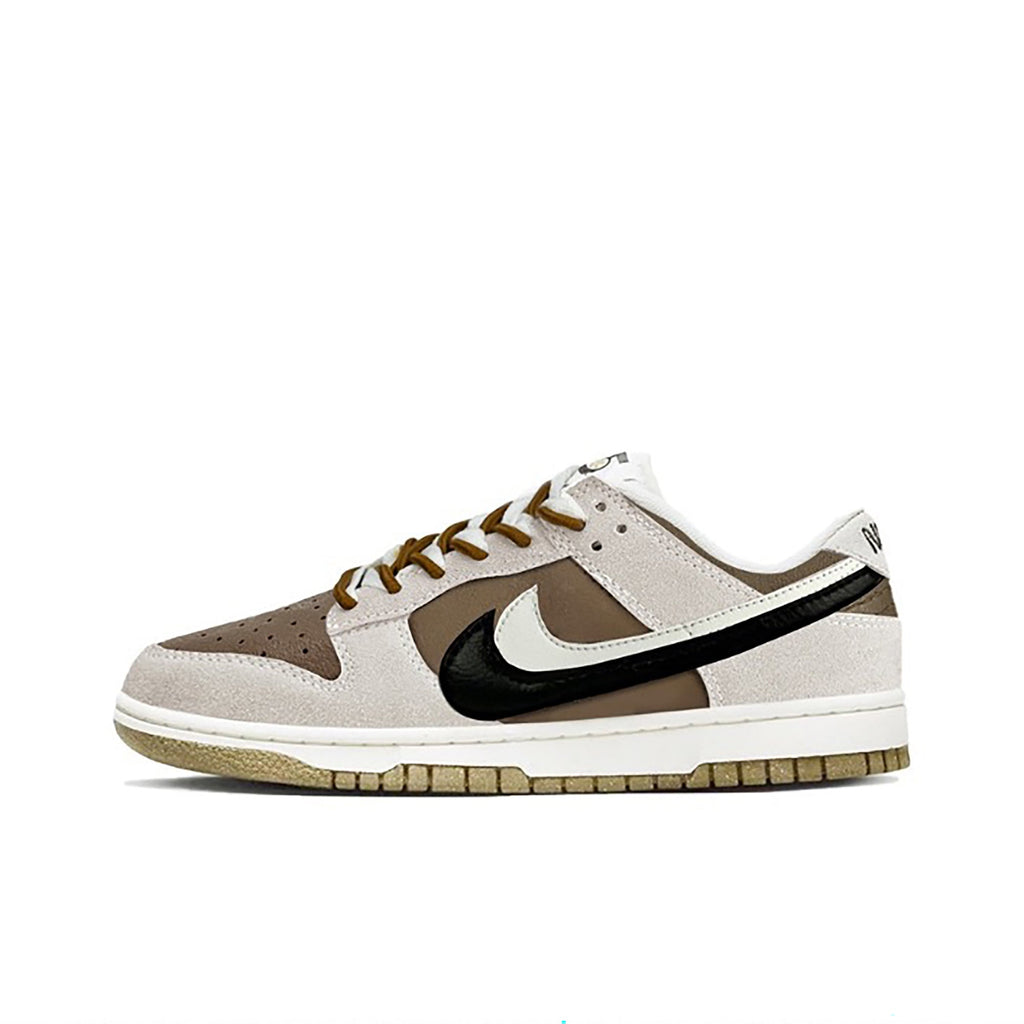 Gray Brown White Custom Nike Dunk-shecustomize