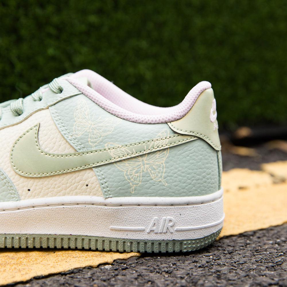 Green Butterfly Air Force 1s Custom Shoes Sneakers-shecustomize