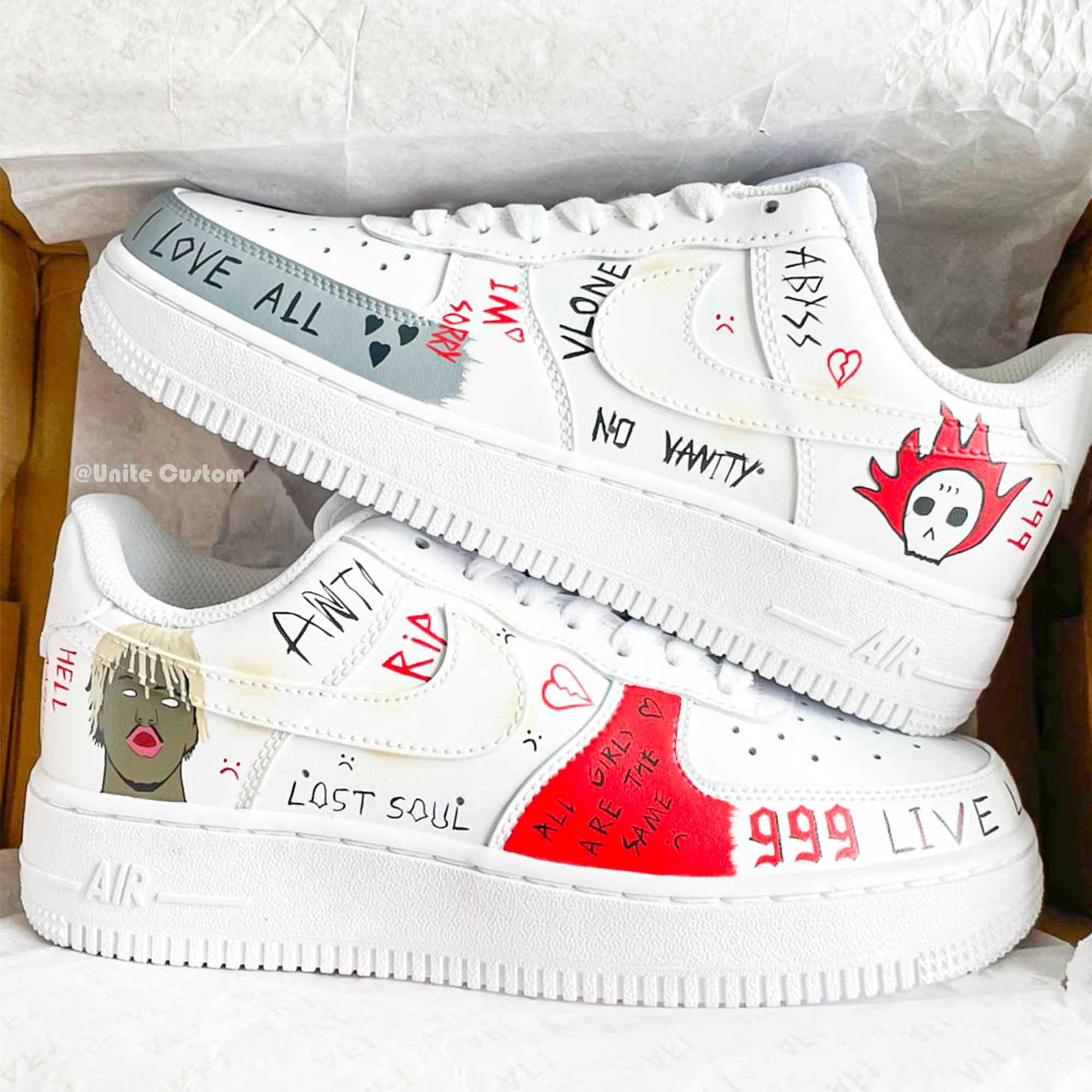 customized cool air force 1