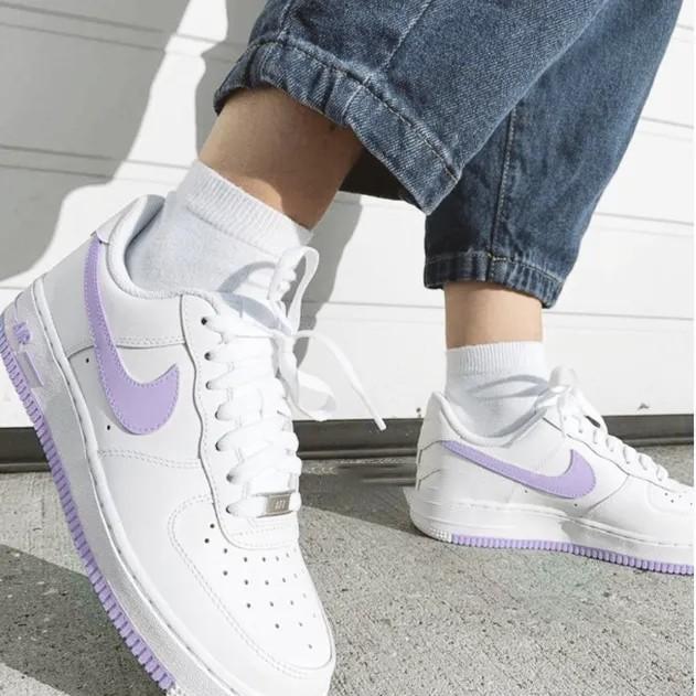 Lilac Purple Air Force 1 SHECUSTOMIZE