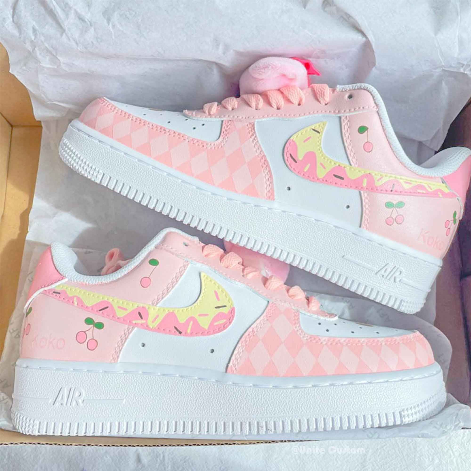 Pink CC Custom Air Force 1 – shecustomize