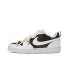 Mocha White Custom Nike Court Borough Low 2-shecustomize