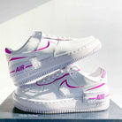 Purple Custom Air Force 1-shecustomize