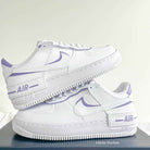 Purple Custom Air Force 1-shecustomize