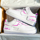 Purple Custom Air Force 1-shecustomize