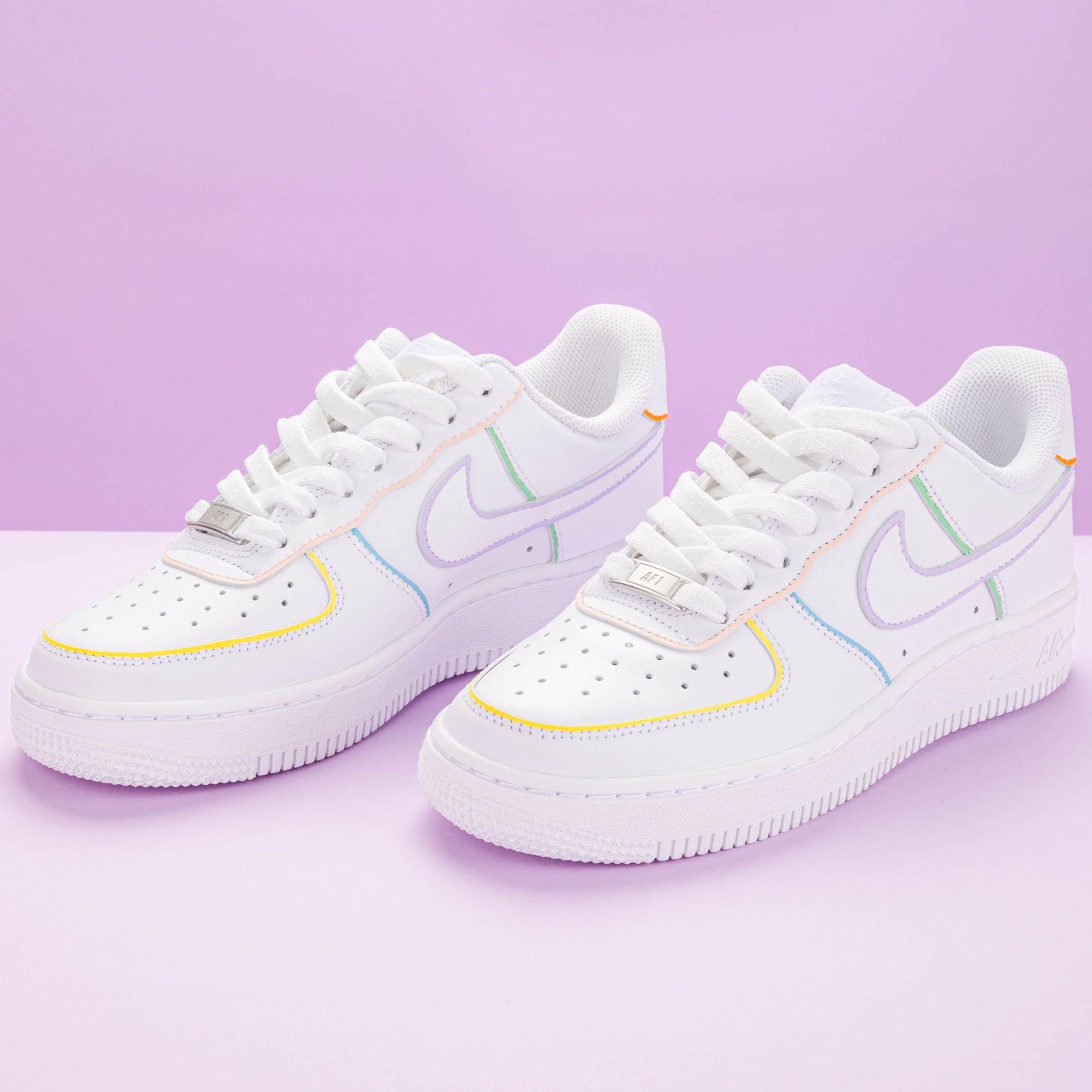 Nike shoes shop with the lines