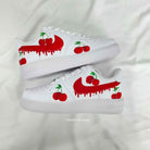 Red Cherry Custom Air Force 1-shecustomize