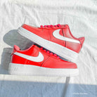 Red White Custom Air Force 1-shecustomize