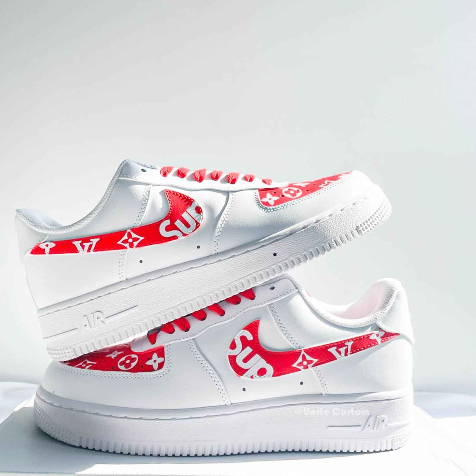 custom af1 supreme