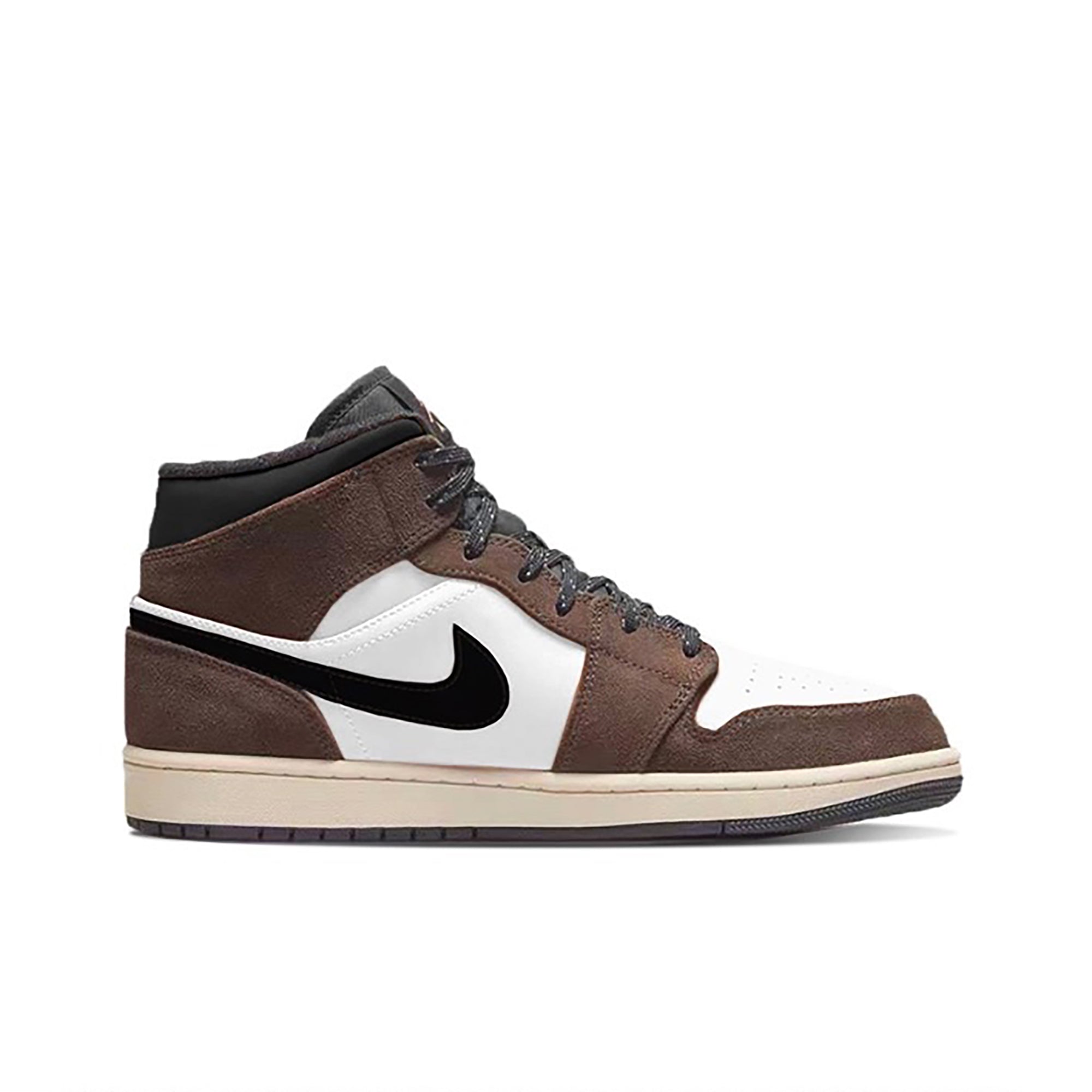 Travis Scott Brown Custom Air Jordan 1 Mid â SHECUSTOMIZE