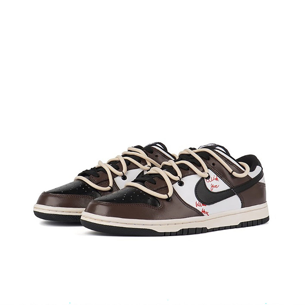 Travis Scott Brown Custom Nike Dunk-shecustomize