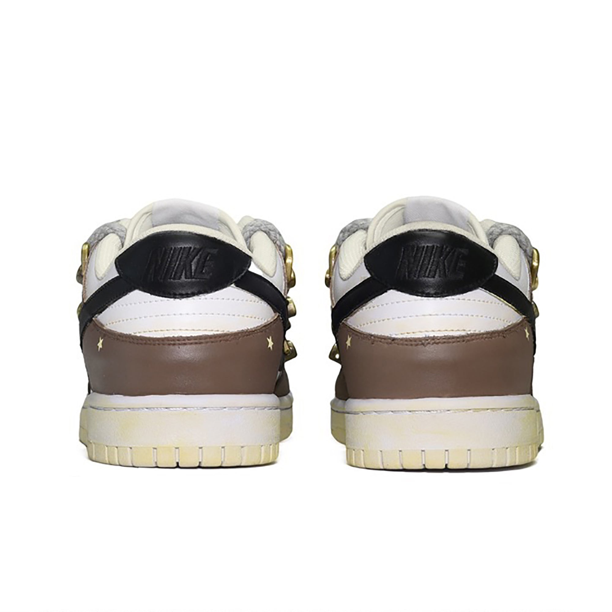 Travis Scott Brown Star Custom Nike Dunk â SHECUSTOMIZE